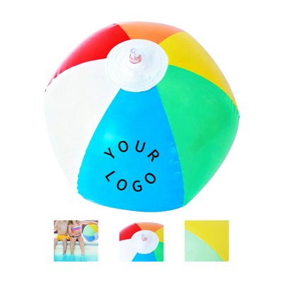16" PVC Beach Ball Full Color Panel
