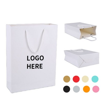 Matte Finish Laminated Tote 8"x10"x4"