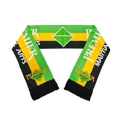 Customized Souvenir Soccer Scarves