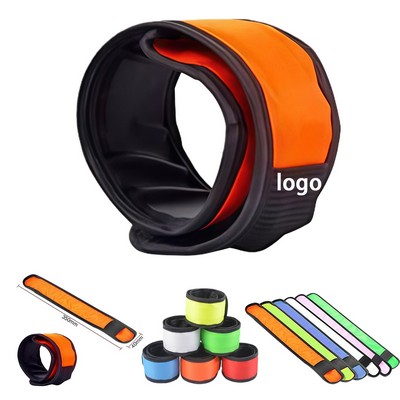 LED Safety Slap Glow Bracelets