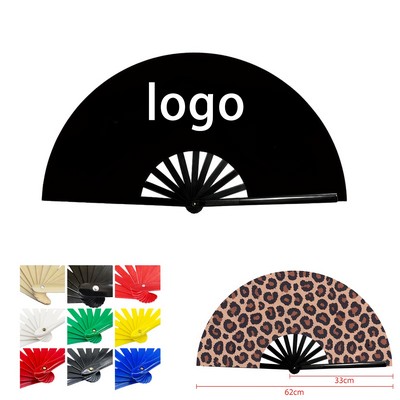 13" Foldable Line Dance Clack Fan