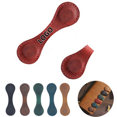 Double-sided magnetic bookmark Clip