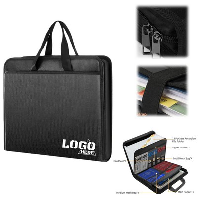 Fireproof Accordion File Organizer