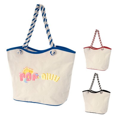 Maui 8 Oz. Laminated Cotton Tote Bag