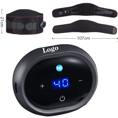 Pain Relief Cordless Heating Pad Waist Massager With Heat