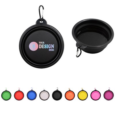 Foldable Silicone Dog Bowl