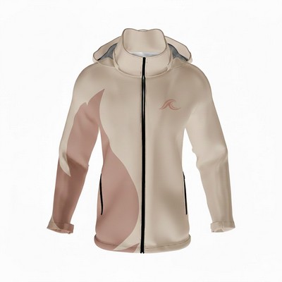 Men's Zip Up Windbreaker Jacket Lined