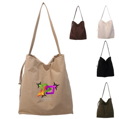 Wrinkle Soft Crossbody Commuter Bag