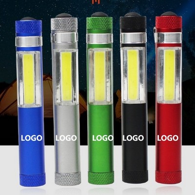 Mini COB Aluminum Alloy Flashlight