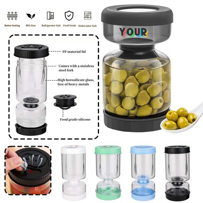 Dry Wet Separation Pickling Jar