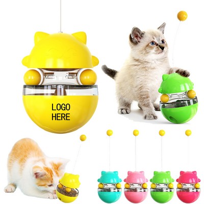 Interactive Cat Wobbler Treat Dispenser