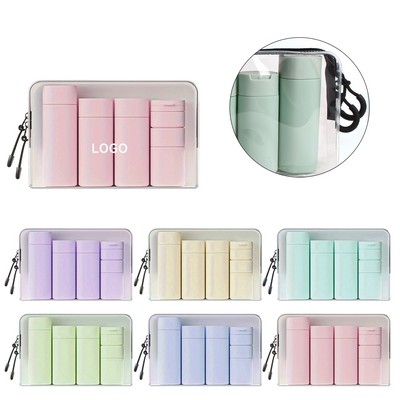 5 Pack Portable Travel Toiletries Containers
