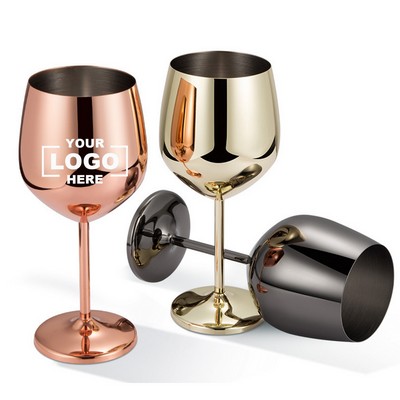 Stainless Steel Wine Glasses
