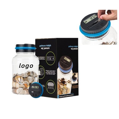 Digital Counting Coin Bank
