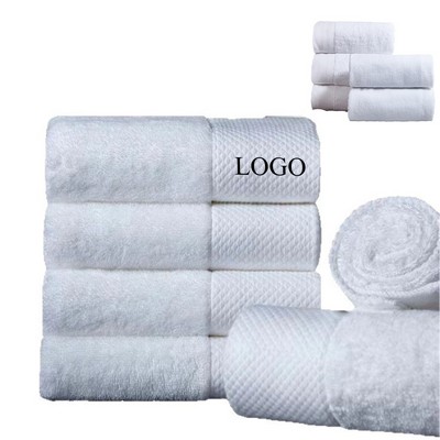 100 Percent White Cotton Towel