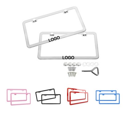 Stainless License Plate Frame