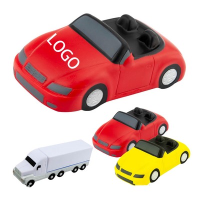 PU Cartoon Car Shape Stress Relief Ball