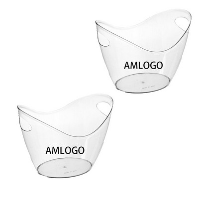 Crystal-Clear Acrylic Ice Bucket