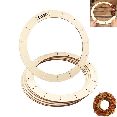 Wooden Wreath Frame