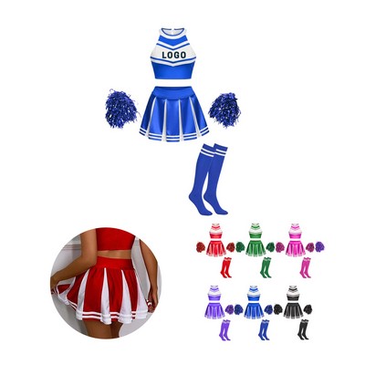Vibrant Cheerleading Performance Outfit