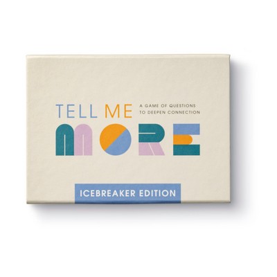 Tell Me More - Icebreakers - Card Set