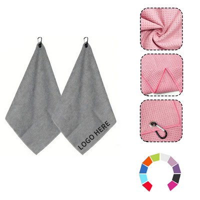Superior Absorption Golf Microfiber Towel