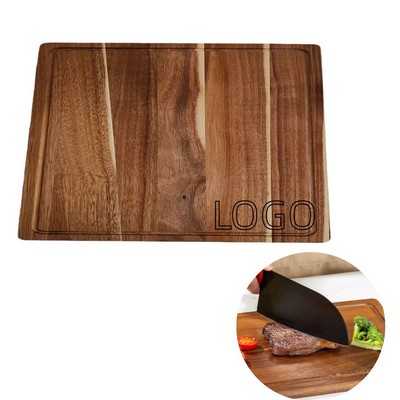 Wooden Chopping Board with Juice Channel