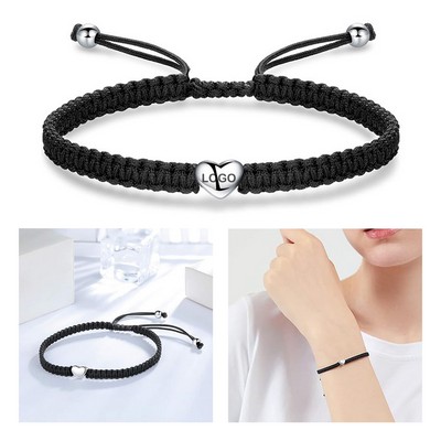 Sterling Silver Heart Bracelet