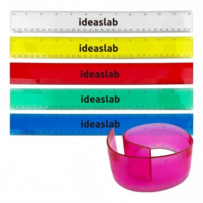 12" PVC Flexible Ruler