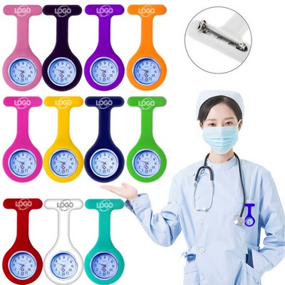 Custom Mini Silicone Nurse Watch