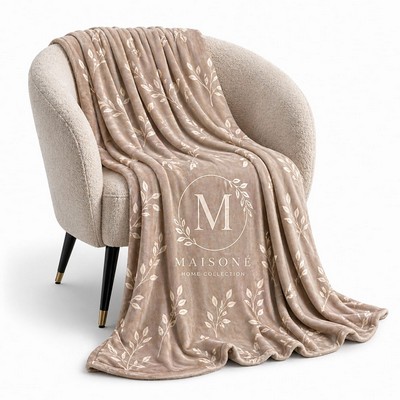 Premium Cozy Fleece Blanket (Ocean)