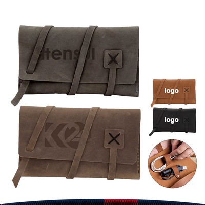 Corthide Leather Cord Organizer