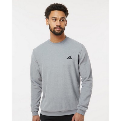 Adidas Men's Terry Loop Crewneck Sweatshirt - A586
