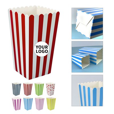 32 Oz Popcorn Paper Snack Container Box Foldable