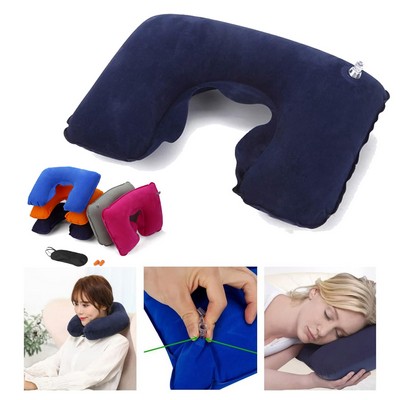 Neck Pillow & Eye Mask Travel Set