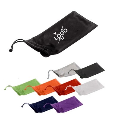 Drawstring Microfiber Pouch