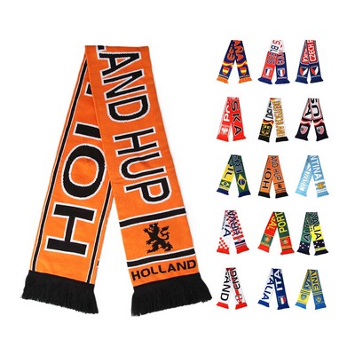 High-Elastic Acrylic Sports Rally Scarfe