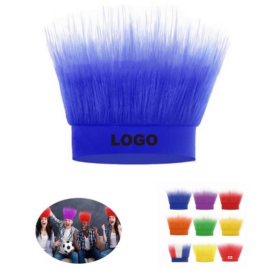 Soccer Sports Fan Crazy Wig Headband