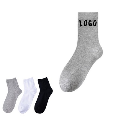 Unisex Cotton Moisture Wicking Everyday Socks