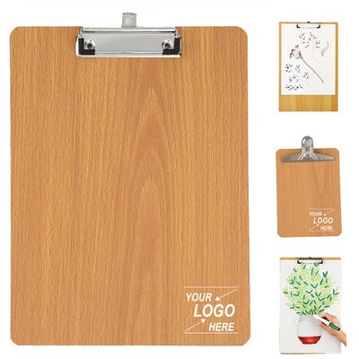 A4 Letter Size Wood Clipboard