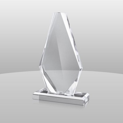 Clear Acrylic Pinnacle Award I (10 1/4"x5"x2")