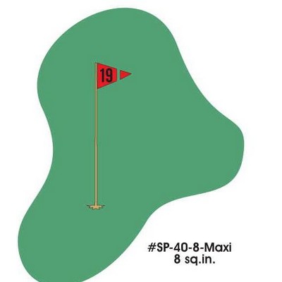 Golf Course Green Maxi Magnet (8 Square Inch)