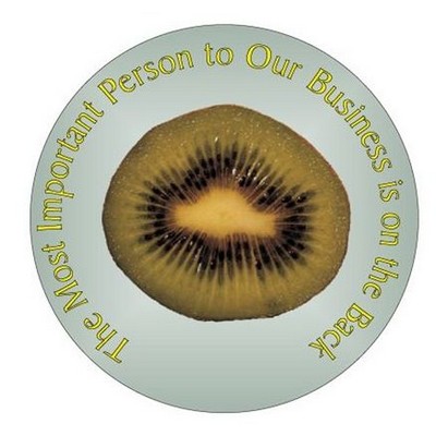 Kiwi Photo Hand Mirror (2½" Diameter)