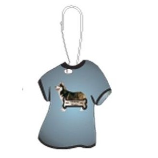 Siberian Husky Dog T-Shirt Zipper Pull