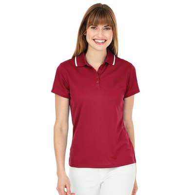 Women's Classic Solid Wicking Polo Shirt