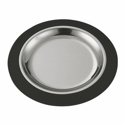 Round Stainless Thermo-Plate® Platter (9.5"x 9.5"x 1.25")