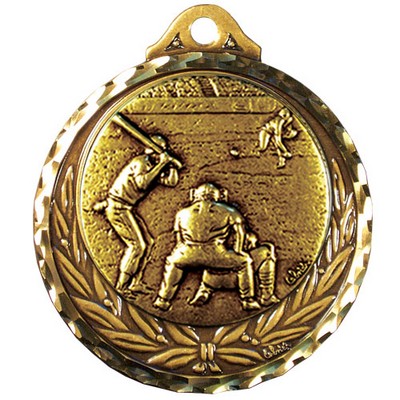 Stock Diamond Struck Medal (Baseball) 2 3/4"