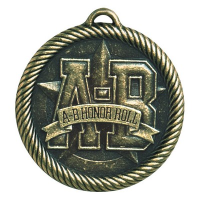 Medals, " A-B Honor Roll" - 2" Value Medals