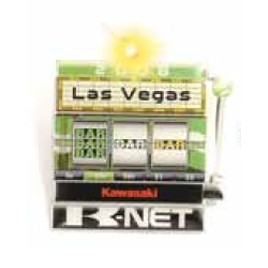 1 1/2" Die Struck Iron Blinking Lapel Pin