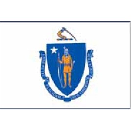 Massachusetts State Flags (2'x3')